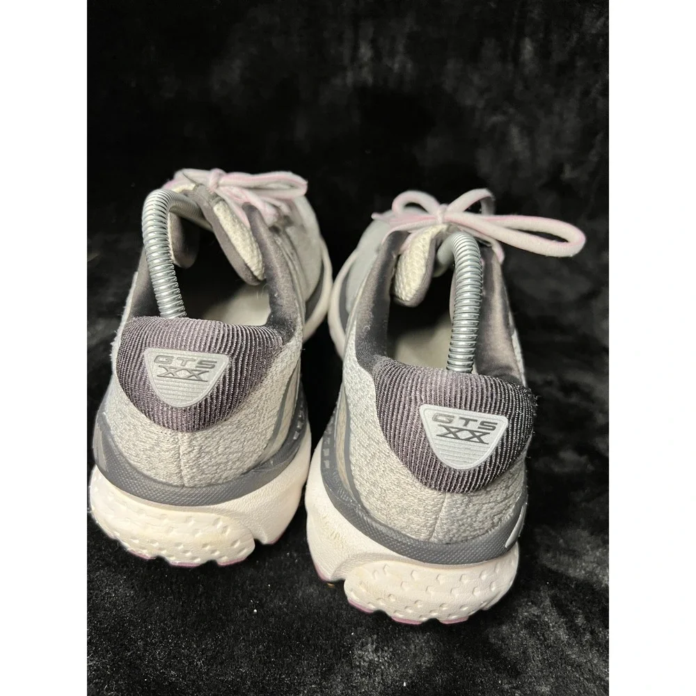 Brooks Adrenaline GTS 20 1202961B030 Womens US 9.5 B Running Shoes Gray Sneakers